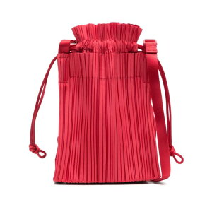 PLEATS PLEASE ISSEY MIYAKE �v���[�c �v���[�Y �C�b�Z�C �~���P ���f�B�[�X �n���h�o�b�O�E�V�����_�[�o�b�O PP49AG53524 Pleats Please Bags.. Red Bright onesize �y���������E�֐ō��z