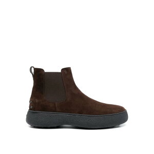 Tod's �g�b�Y �����Y �u�[�c XXM09J00P20RE0S611 Leather ankle boots Brown 9 8.5 7 8 �y���������E�֐ō��z