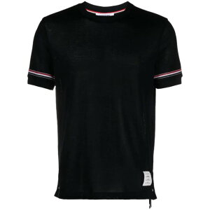Thom Browne �g���E�u���E�� �����Y T�V���c�E�J�b�g�\�[ MJS247AJ0129415 Thom Browne T-shirts and Polos Blue Blue and green 2 3 1 4 5 �y���������E�֐ō��z