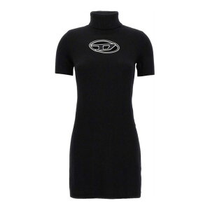 Diesel �f�B�[�[�� ���f�B�[�X �����s�[�X�E�h���X�E�I�[���C������ A126130KCAE9XX m-argaret-drs dress Black S M XS �y���������E�֐ō��z