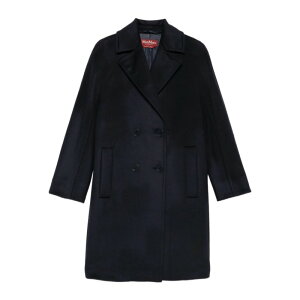 Max Mara Studio マックスマーラ ステュディオ レディース コート AGENDA587010 Coat Max Mara Studio BLUE IT38 IT40 IT42 【送料無料・関税込】