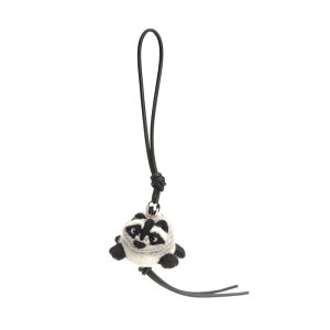 LOEWE ���G�x ���f�B�[�X �L�[�����O�E�L�[�P�[�X C621232XRK1120 Wool Racoon Charm Grey onesize IT0 �y���������E�֐ō��z