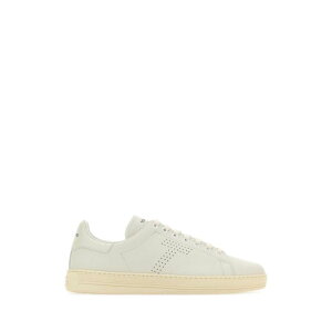 TOM FORD �g���t�H�[�h �����Y �X�j�[�J�[ J1507LCL045L3WW06 White leather Warwick sneakers White 81/2 91/2 9.5 10 7.5 8.5 9 8 7 11 43 42 41 40 6 6.5 �y���������E�֐ō��z