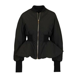ALAIA �A���C�A ���f�B�[�X �J�W���A���W���P�b�g AA9V1182W120C999 Peplum Bomber Black FR30 FR32 FR34 FR36 FR38 FR40 FR42 FR44 FR46 FR48 FR50 FR52 FR54 FR56 FR58 36 38 40 �y���������E�֐ō��z