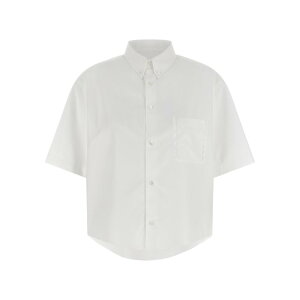 Maison Margiela ���]�� �}���W�F�� ���f�B�[�X �V���c�E�u���E�X S51DR0004S43001102 Dotton-down shirt White IT38 IT40 IT42 42 38 40 �y���������E�֐ō��z