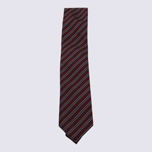 ZEGNA [jA Y lN^C Z2D05TA21P8BU1 ZEGNA Ties Purple Blue and green onesize yE֐ōz