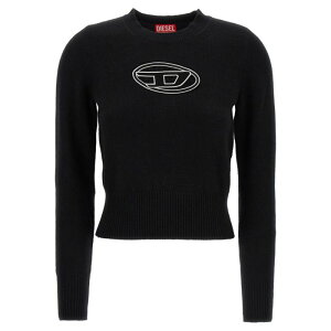 Diesel �f�B�[�[�� ���f�B�[�X �j�b�g�E�Z�[�^�[�E�J�[�f�B�K�� A067120KCAE9XX 'M-Areesa' sweater Black M XS S L �y���������E�֐ō��z
