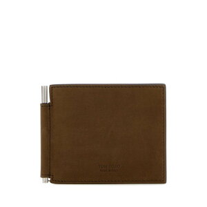 TOM FORD �g���t�H�[�h �����Y ���z�E�J�[�h�P�[�X Y0231LCL504SEBU Brown nubuck wallet Brown onesize �y���������E�֐ō��z