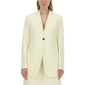 Jil Sander �W���T���_�[ ���f�B�[�X �u���U�[�E�W���P�b�g J04BN0001J40021108 TAILORED JACKET POWDER 36 34 �y���������E�֐ō��z