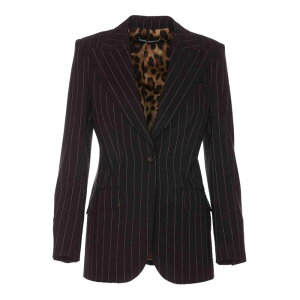 Dolce & Gabbana �h���`�F�K�b�o�[�i ���f�B�[�X �u���U�[�E�W���P�b�g F29WZTFRBC2S8053 Blazer jacket Brown 40 42 �y���������E�֐ō��z
