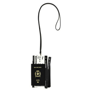 Balenciaga �o�����V�A�K ���f�B�[�X �e�b�N�A�C�e�� 7877332AA3R1000 'Passport' cell phone case Black onesize �y���������E�֐ō��z