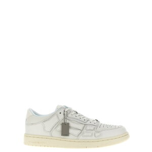 AMIRI �A�~�� �����Y �X�j�[�J�[ PXMFS006194 Skel Top Low sneakers White IT40 IT41 IT42 IT43 IT44 IT45 IT46 371/2 381/2 391/2 401/2 411/2 421/2 431/2 441/2 451/2 40 41 42 43 44 45 37 38 39 46 47 48 49 �y���������E�֐ō��z