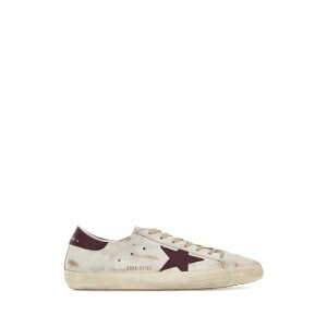 Golden Goose �S�[���f���O�[�X �����Y �X�j�[�J�[ GMF00101F00811410350 Chalk leather Super Star sneakers Grey 40 41 42 43 44 45 39 46 �y���������E�֐ō��z