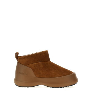 MOON BOOT ���[���u�[�c ���f�B�[�X �u�[�c 80D2480040M008 'Luna Low' ankle boots Brown IT36 IT37 IT38 IT39 IT40 IT41 42 41 40 39 38 37 36 43 45 44 �y���������E�֐ō��z
