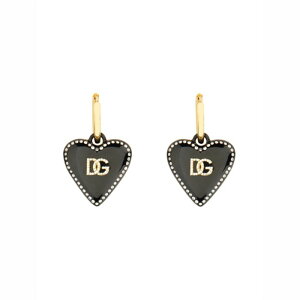 yyVX[p[Z[ ő80%OFF+P2{~zDolce & Gabbana h`FKbo[i fB[X sAXECO WER6I1W1111N0011 LOGO EARRINGS BLACK onesize yE֐ōz