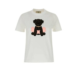 FENDI �t�F���f�B ���f�B�[�X T�V���c�E�J�b�g�\�[ FS7254AW94F08QQ White cotton t-shirt White XS S M L �y���������E�֐ō��z