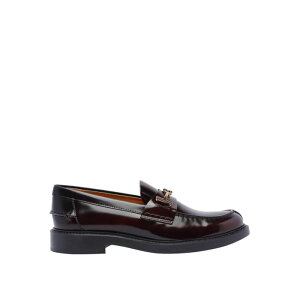 gbY Tod's Leather Loafers XXW59C0IS40SHAR810 Women [t@[ Red 38 37.5 yE֐ōz
