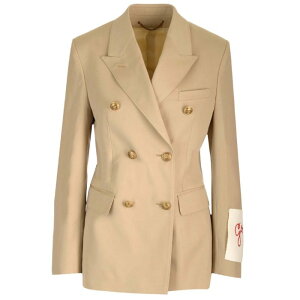 Golden Goose �S�[���f���O�[�X ���f�B�[�X �u���U�[�E�W���P�b�g GWP00829P00126715272 Double-breasted wool blazer Beige IT32 IT34 IT36 IT38 IT40 IT42 IT44 IT46 IT48 IT50 IT52 IT54 IT56 38 40 42 44 �y���������E�֐ō��z