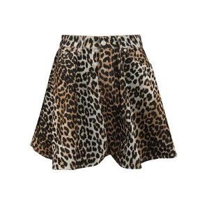 GANNI �K�j�[ ���f�B�[�X �X�J�[�g A1090084859 Leopard print miniskirt Animalier FR30 FR32 FR34 FR36 FR38 FR40 FR42 FR44 FR46 FR48 FR50 FR52 FR54 FR56 FR58 36 38 34 �y���������E�֐ō��z