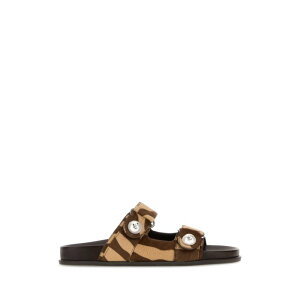 yyVC[OXӍՍő80%OFF+P2{~zJIMMY CHOO W~[ `E fB[X T_ FAYENCESANDALZNCCHOMIX Printed calf hair Fayence slippers Animal Print 36 37 38 39 40 41 yE֐ōz