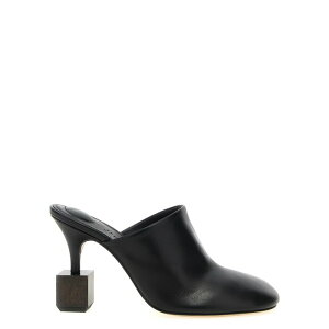 JACQUEMUS WbNX fB[X T_ 25E251FO1613073990 'Les Mules Bisou' mules Black IT36 IT37 IT38 IT39 IT40 39 36 37 38 40 yE֐ōz