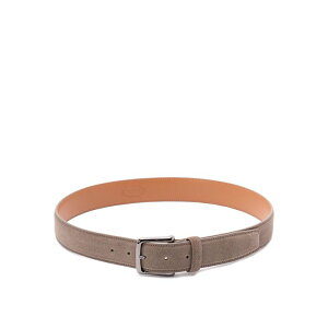 Tod's �g�b�Y �����Y �x���g�E�T�X�y���_�[ XCMCP610100AETC413 Belt In Suede Brown 100 105 90 95 �y���������E�֐ō��z