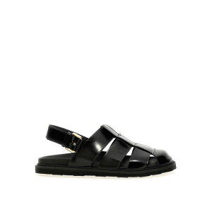 MOSCHINO ���X�L�[�m �����Y �T���_�� MB10073G0MGB0 Sandal Black 45 44 41 40 42 43 46 �y���������E�֐ō��z