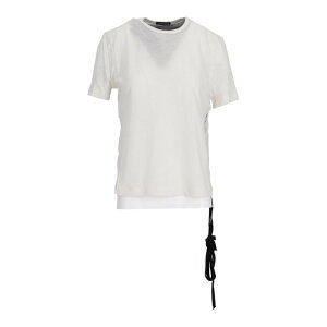 Ann Demeulemeester �A���h�D�������X�e�[�� ���f�B�[�X T�V���c�E�J�b�g�\�[ B0012549FA206003 Fanie Standard T-Shirt Brus White S XS M �y���������E�֐ō��z
