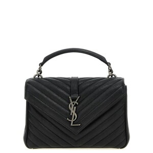 Saint Laurent �T�����[���� ���f�B�[�X �n���h�o�b�O�E�V�����_�[�o�b�O 600279BRM041000 'College' medium crossbody bag Black onesize IT0 �y���������E�֐ō��z
