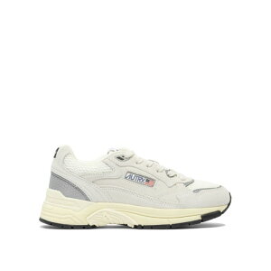 AUTRY �I�[�g���[ ���f�B�[�X �X�j�[�J�[ HYLWUM10 HYPERWAY LOW WOM SUEDE/MESH WHT/SILV Grey IT36 IT37 IT38 IT39 IT40 IT41 36 37 38 39 40 41 42 35 �y���������E�֐ō��z