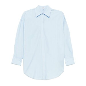 LOEWE ���G�x ���f�B�[�X �V���c�E�u���E�X S540Y05XA16410 Loewe Shirts Clear Blue Blue and green 40 34 36 38 �y���������E�֐ō��z