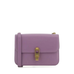Saint Laurent �T�����[���� ���f�B�[�X �n���h�o�b�O�E�V�����_�[�o�b�O 6332141YF0W5213 Purple leather Le Carr?(C) shoulder bag Purple onesize �y���������E�֐ō��z