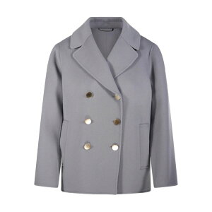 S MAX MARA �G�X �}�b�N�X�}�[�� ���f�B�[�X �R�[�g SMMMARGOT700088 Jacket 's Max Mara GREY IT38 IT40 IT42 IT44 �y���������E�֐ō��z