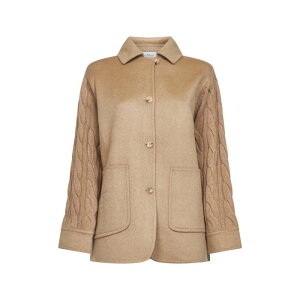 Max Mara �}�b�N�X�}�[�� ���f�B�[�X �R�[�g 2521316012600TACCO001 Max Mara Coats Brown Brown M S XS �y���������E�֐ō��z