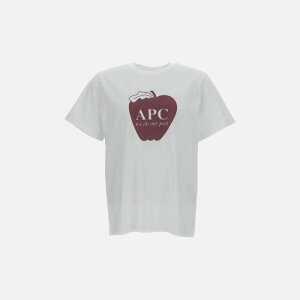 A.P.C. �A�[�y�[�Z�[ �����Y T�V���c�E�J�b�g�\�[ COHBMH26567AAB A.P.C. T-shirts and Polos White Light and natural L M S XL �y���������E�֐ō��z