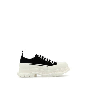 Alexander McQUEEN ALT_[E}bNC[ fB[X Xj[J[ 697072W4AAQ1070 Black canvas Tread Slick sneakers Exotic 351/2 361/2 371/2 381/2 IT41 36 36.5 35 35.5 38 38.5 37 37.5 39 41 40 34 34.5 39.5 42 yE