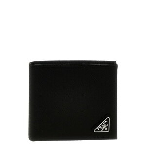 Prada �v���_ �����Y ���z�E�J�[�h�P�[�X 2MO738QHHF0002 Saffiano logo wallet Black onesize �y���������E�֐ō��z