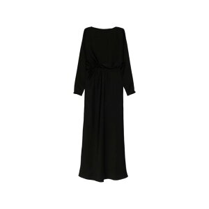 Max Mara Studio �}�b�N�X�}�[�� �X�e���f�B�I ���f�B�[�X �����s�[�X�E�h���X�E�I�[���C������ 2616221043600004 Max Mara Studio Dresses Black Blacks and greys 40 42 44 �y���������E�֐ō��z