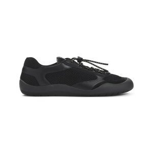 Prada �v���_ �����Y �X�j�[�J�[ 2EE468FG0003ZM0F0002 Black leather and mesh Speedrock sneakers Black 7 7.5 8 8.5 9 9.5 10 11 6 6.5 �y���������E�֐ō��z