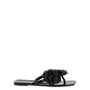 COPERNI �R�y���j ���f�B�[�X �T���_�� COPSH84F9013BLK 'Silicone Flower Flat' sandals Black IT37 IT38 IT39 IT40 IT41 37 38 39 40 41 36 �y���������E�֐ō��z