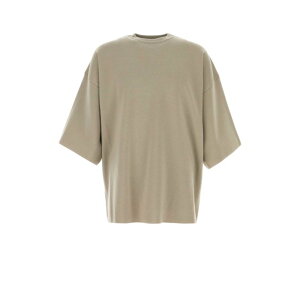 Fear of God �t�B�A�I�u�S�b�h �����Y T�V���c�E�J�b�g�\�[ FG9M20203LMSDUSTYBEIGE Dove grey wool oversize t-shirt Grey S M L �y���������E�֐ō��z