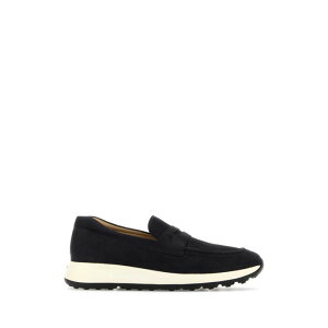 Tod's �g�b�Y �����Y ���[�t�@�[ XXM79K0JL60HR0U801 Dark blue suede loafers Blue 71/2 81/2 6 7 7.5 8 8.5 9 10 11 �y���������E�֐ō��z
