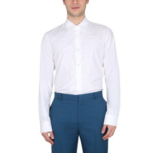 yyVubNtCf[ő80%OFF+P2{~zAlexander McQUEEN ALT_[E}bNC[ Y VcEuEX 727083QUN769090 GRAFFITI LOGO SHIRT WHITE 153/4 15 16 yE֐ōz