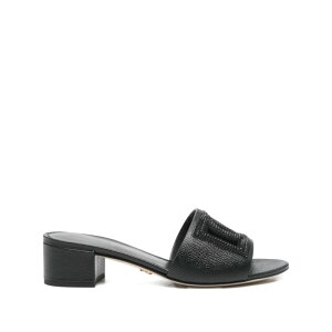 Dolce & Gabbana �h���`�F�K�b�o�[�i ���f�B�[�X �T���_�� CR1938A02178B956 Dolce & Gabbana Sandals Black Blacks and greys 371/2 381/2 36 37 38 39 40 41 38.5 �y���������E�֐ō��z