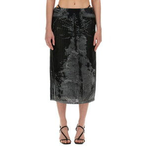 Diesel �f�B�[�[�� ���f�B�[�X �X�J�[�g A14512068MU01 SKIRT DE-PRA-FSE1 BLACK 26 28 30 �y���������E�֐ō��z