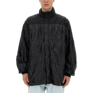 OUR LEGACY �A���[���K�V�[ �����Y �J�W���A���W���P�b�g M2241EBRBLACKRUBBERIZEDNYLON NYLON JACKET BLACK 44 50 48 46 �y���������E�֐ō��z