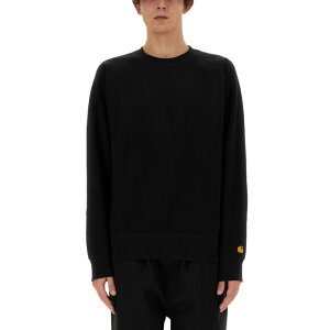 yyVC[OXӍՍő80%OFF+P2{~zCarhartt WIP J[n[g Y XEFbgEt[fB[ I03366000FXX COTTON "CHASE" SWEATSHIRT BLACK XL L M S yE֐ōz