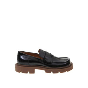 Maison Margiela ���]�� �}���W�F�� �����Y ���[�t�@�[ S57WR0121P3827H1870 Leather moccasin Black 43 �y���������E�֐ō��z