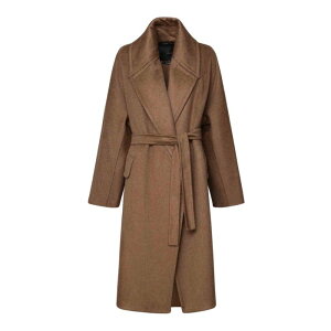 Max Mara �}�b�N�X�}�[�� ���f�B�[�X �R�[�g 2421016025600000 Attuale Blended Cashmere Coat Beige 40 �y���������E�֐ō��z
