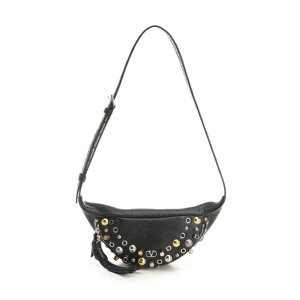 Valentino Garavani ���@�����e�B�m �����Y �n���h�o�b�O�E�V�����_�[�o�b�O 7Y2B0R39MJL0NO Nellcote bum bag Black onesize IT0 �y���������E�֐ō��z